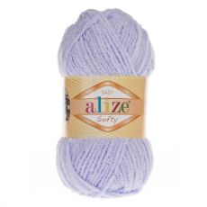 Пряжа Alize Baby Softy, цвет № 146 (Нежная сирень)