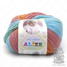 Пряжа Alize Baby Wool Batik, цвет № 3611