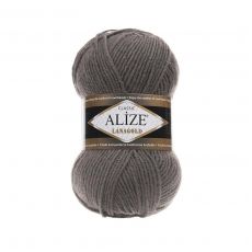 Пряжа Alize Lanagold, цвет № 348 (Темно-серый)