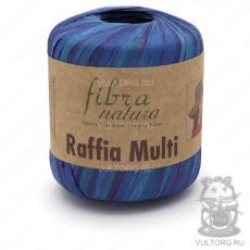 Пряжа Fibra Natura Raffia Multi, цвет № 117-08
