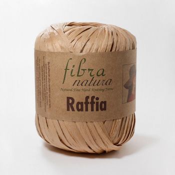 Пряжа Fibra Natura Raffia, цвет № 116-14 (Какао)