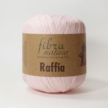 Пряжа Fibra Natura Raffia, цвет № 116-17 (Светло-розовый)