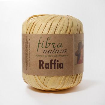Пряжа Fibra Natura Raffia, цвет № 116-21 (Светло-желтый)