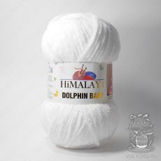 Пряжа Himalaya Dolphin Baby 80301 (Супер белый)
