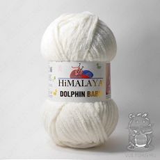 Пряжа Himalaya Dolphin Baby 80308 (Белый)