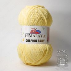 Пряжа Himalaya Dolphin Baby 80313 (Светло-желтый)