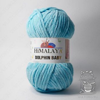 Пряжа Himalaya Dolphin Baby 80315 (Светло-голубой)