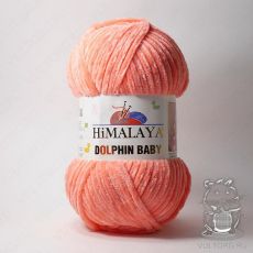 Пряжа Himalaya Dolphin Baby 80332 (Ярко-розовый)
