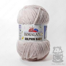 Пряжа Himalaya Dolphin Baby 80342 (Молочный)