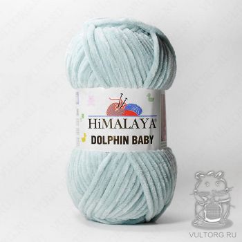 Пряжа Himalaya Dolphin Baby 80347 (Светло-голубой)