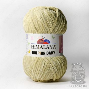Пряжа Himalaya Dolphin Baby 80359 (Оливка)