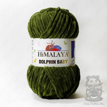 Пряжа Himalaya Dolphin Baby 80361 (Зеленый)