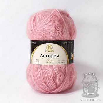 Пряжа Камтекс Астория, цвет № 056 (Розовый)