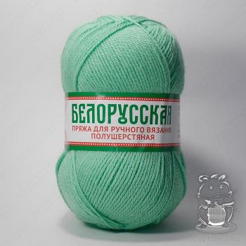 Пряжа Камтекс Белорусская, цвет № 025 (Мята)