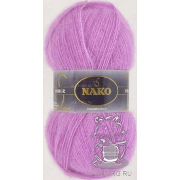 Пряжа Nako Mohair Delicate, цвет № 6113 (Светло-фиолетовый)