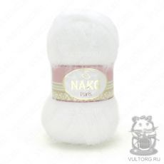 Пряжа Nako Paris, цвет № 208 (Белый)