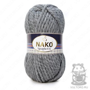 Пряжа Nako Spaghetti, цвет № 23625 (Серый)