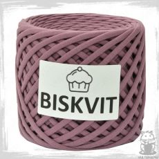 Трикотажная пряжа Biskvit, цвет Черничный мусс