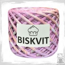 Трикотажная пряжа Biskvit, цвет Пион