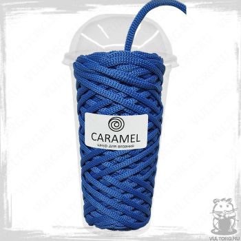 Шнур полиэфирный Caramel 5 мм, цвет Васильковый
