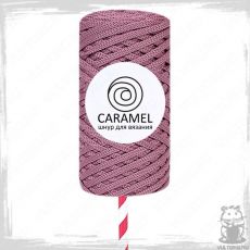Шнур полиэфирный Caramel 5 мм, цвет Клевер