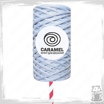 Шнур полиэфирный Caramel 5 мм, цвет Колокольчик