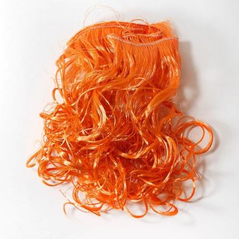 Волосы-кудри трессы h25-28см, L47-50см (оранжевый)