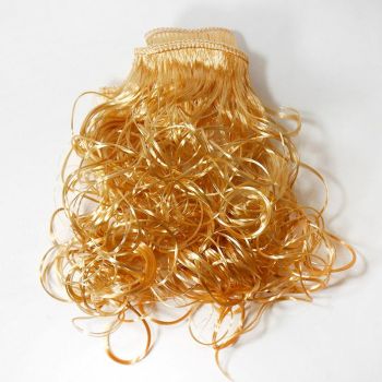 Волосы-кудри трессы h25-28см, L47-50см (золотистый)