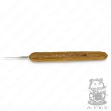 Крючок с бамбуковой ручкой 0.5 мм