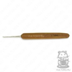 Крючок с бамбуковой ручкой 1.75 мм