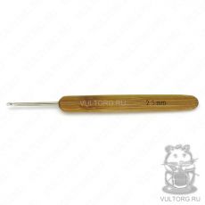 Крючок с бамбуковой ручкой 2.5 мм