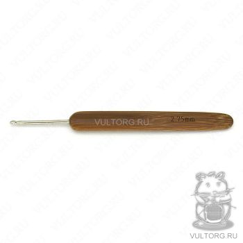 Крючок с бамбуковой ручкой 2.75 мм