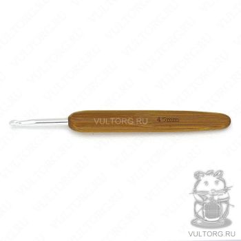 Крючок с бамбуковой ручкой 4.5 мм