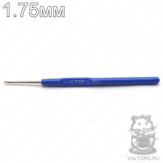 Крючок с пластмассовой ручкой 1.75 мм