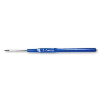 Крючок с пластмассовой ручкой 3.0 мм