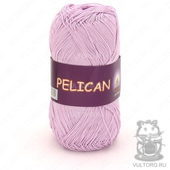 Пряжа Vita Cotton Pelican, цвет № 3968 (Светло-сиреневый)