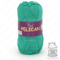 Пряжа Vita Cotton Pelican, цвет № 3979 (Зелёная бирюза)