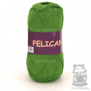 Пряжа Vita Cotton Pelican, цвет № 3995 (Молодая зелень)
