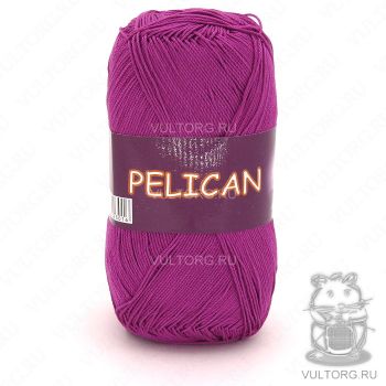 Пряжа Vita Cotton Pelican, цвет № 4002 (Цикламен)