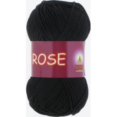 Пряжа Vita Cotton Rose, цвет № 3902 (Черный)