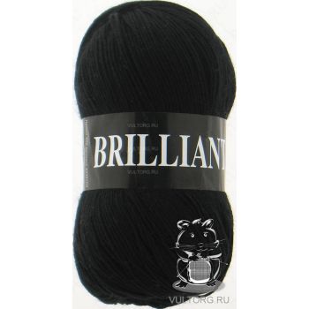 Пряжа Vita Brilliant, цвет № 4952 (Черный)