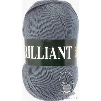 Пряжа Vita Brilliant, цвет № 4980 (Серый)