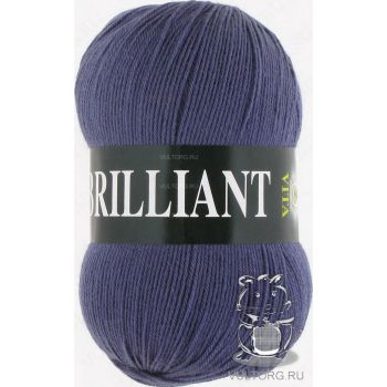 Пряжа Vita Brilliant, цвет № 4982 (Темно-серо голубой)