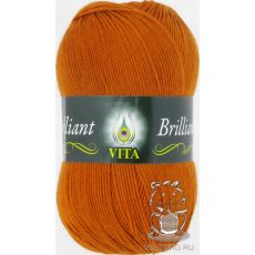 Пряжа Vita Brilliant, цвет № 4998 (Терракот)