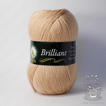 Пряжа Vita Brilliant, цвет № 5108 (Топленое молоко)