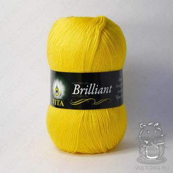 Пряжа Vita Brilliant, цвет № 5112 (Желтый)