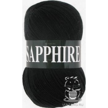 Пряжа Vita Sapphire, цвет № 1502 (Черный)