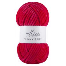 Пряжа Wolans Bunny Baby, цвет № 07 (Фуксия)