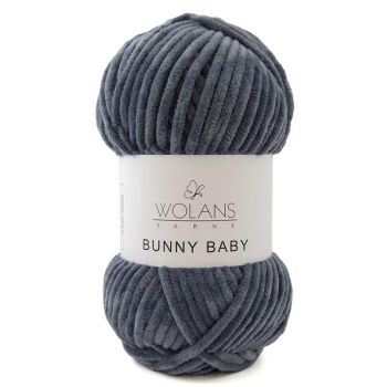 Пряжа Wolans Bunny Baby, цвет № 30 (Джинс)
