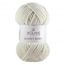 Пряжа Wolans Bunny Baby, цвет № 34 (Светло-бежевый)